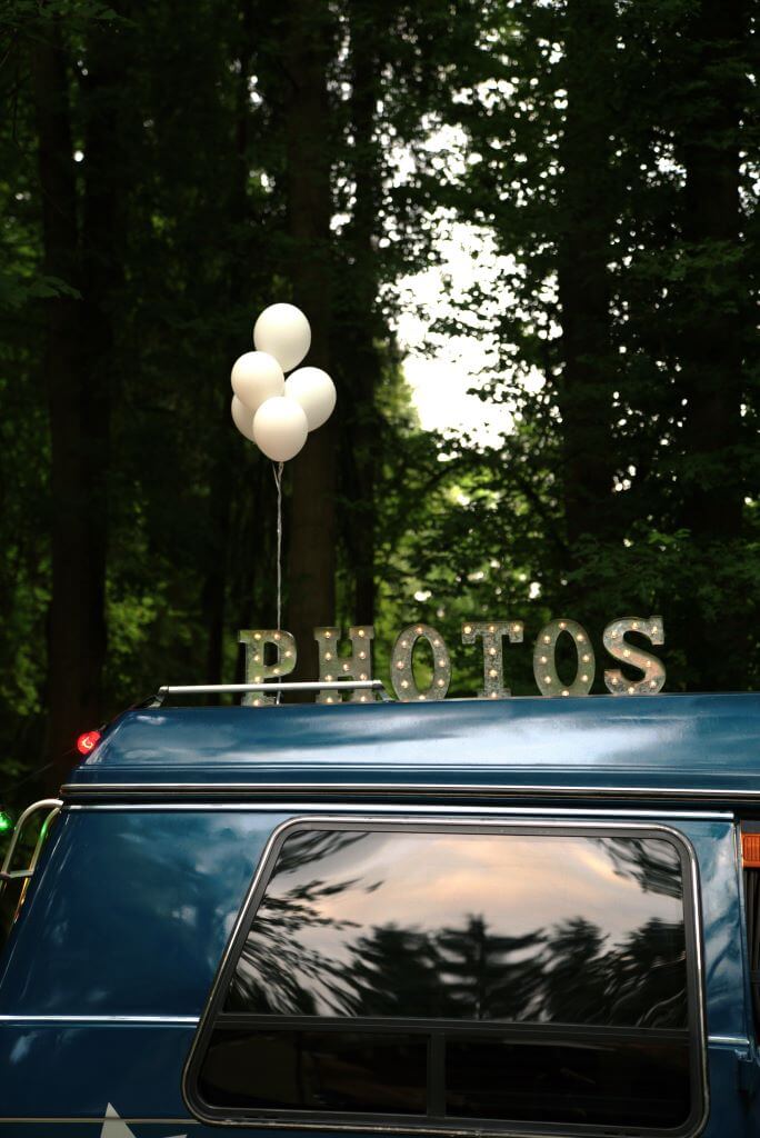 Fotobus und retro Fotoboxen bei Wedding in Love für eure Hochzeit miete.